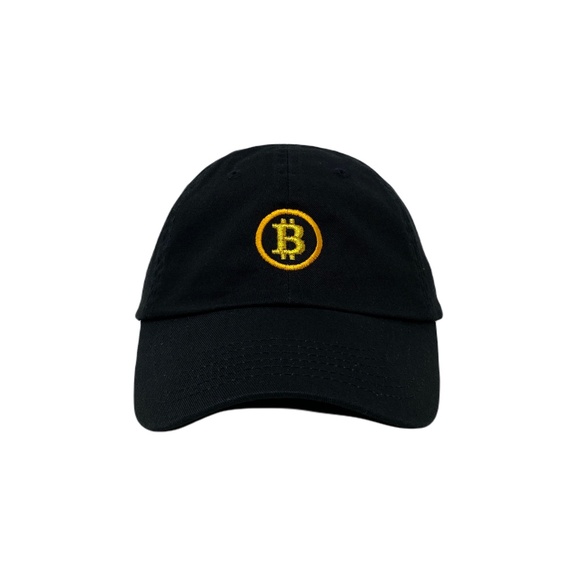 Unbranded Accessories - Bitcoin Coin Crypto Slouch Dad Hat Cap Strapback